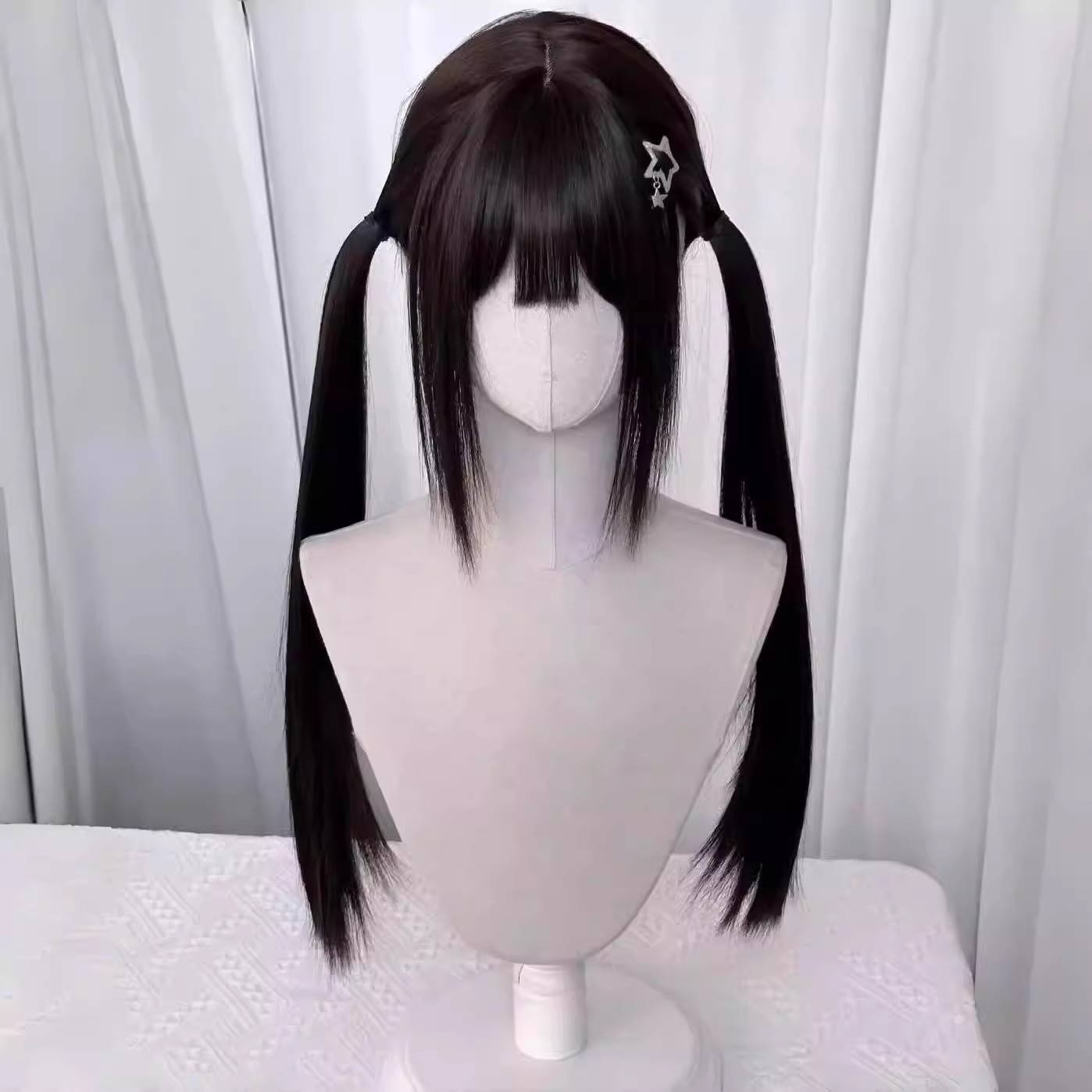 cos真人加长发网假发女少萝长发海罗Lolita洛丽塔doll奶油泡芙