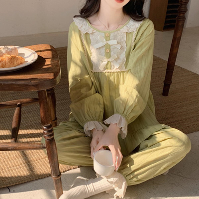 200斤大码女装胖mm蕾丝睡衣套装