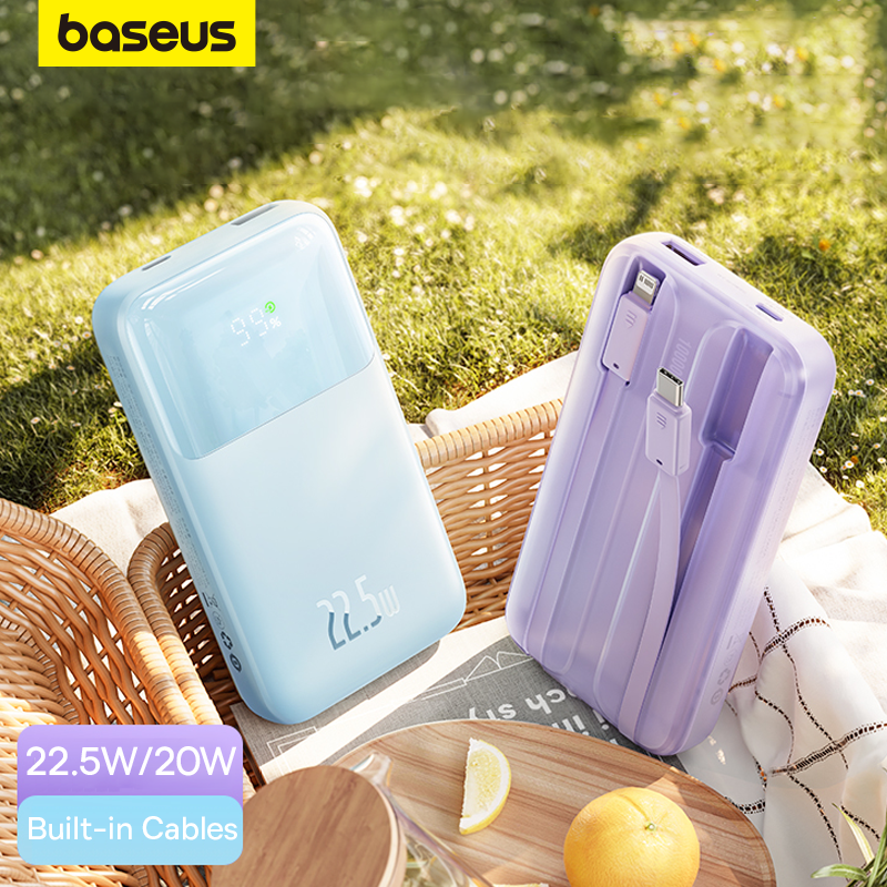 Baseus 22.5W Power Bank 10000mAh/20000mAh Dual Fast Charging