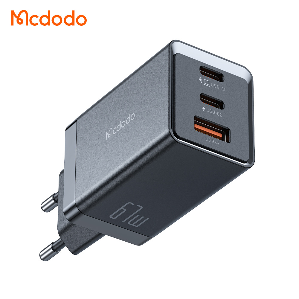 麦多多67W氮化镓欧规英规美规充电器Mcdodo GaN5mini Pro EU/UK Plug GaN Charger 140w Type C PD Charge 3C数码配件 手机充电器 原图主图