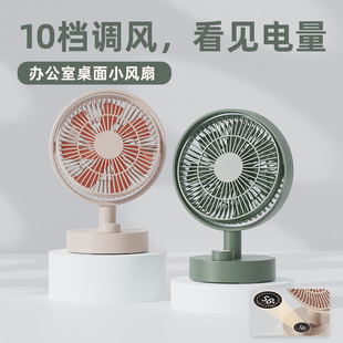 SOTHING Portable Small Desk Fan Ultra Quiet Table Fan USB