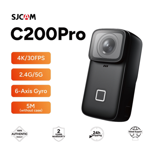 SJCAM C200 Pro 4K Action Camera 5M Waterproof FHD Sports DV
