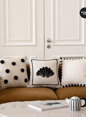 Moreover北欧四季客厅沙发抱枕办公室护腰靠枕床上床头靠垫ins