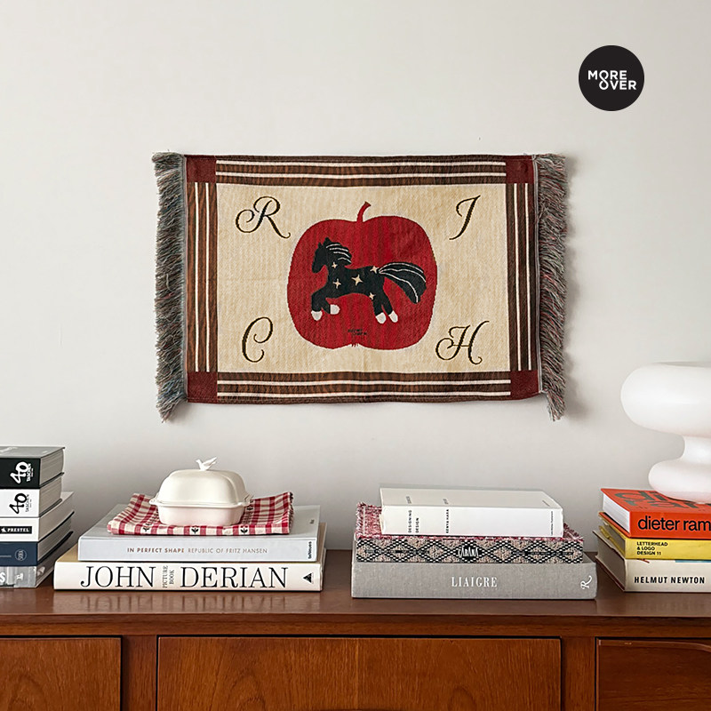 Moreover马上有钱毯子 沙发小毯墙壁地毯装饰毯 流苏餐边毯新年礼,居家布艺,挂毯/壁毯,淘宝优惠券,粉丝福利购,淘宝优惠卷