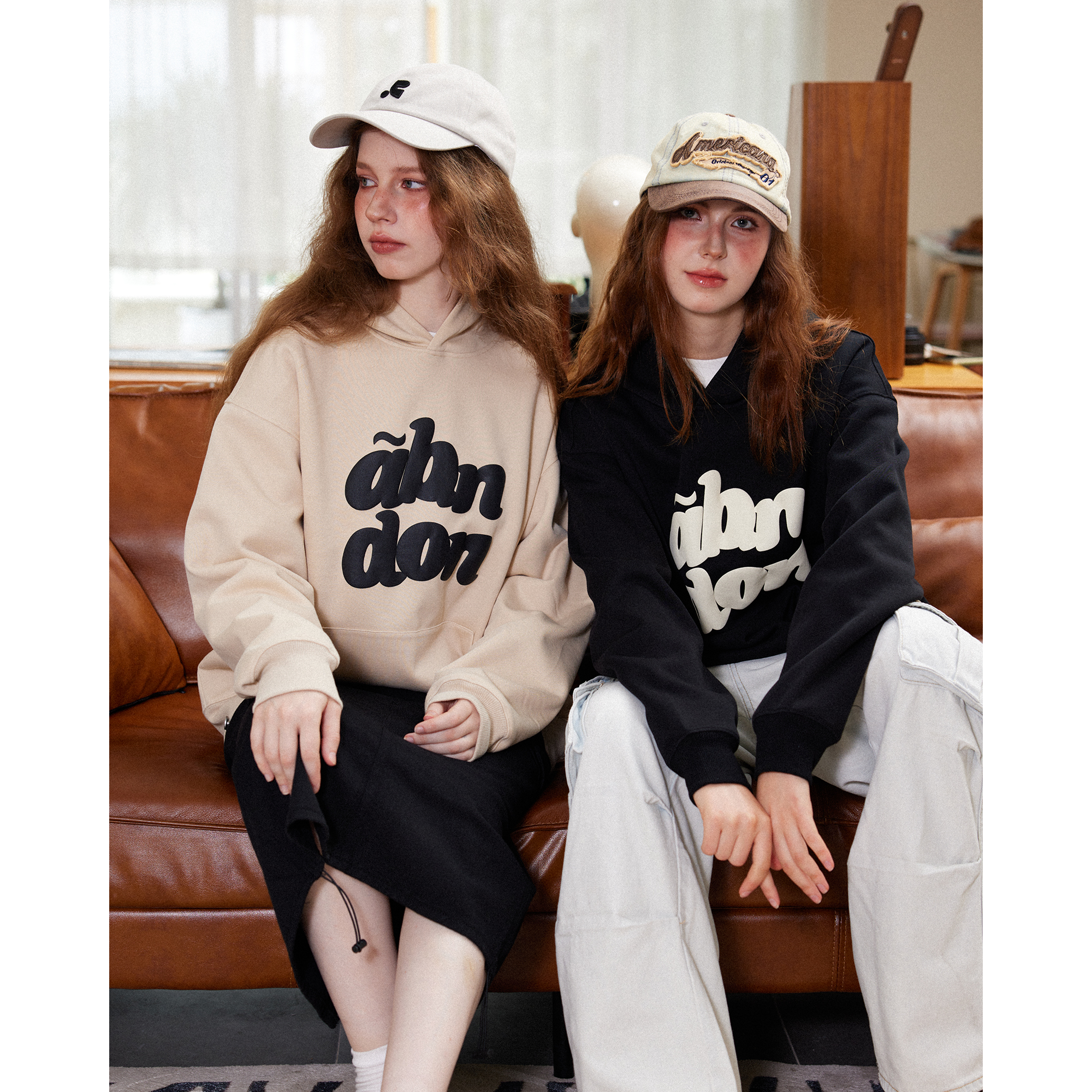 重磅410G连帽卫衣佐贝卡美式复古