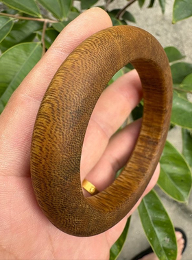 海南绿棋沉香手镯约35克58/60/62mm送女友老婆母亲节礼物清闻药香