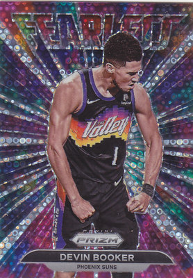 NBA球星卡Prizm2122特卡泡泡折Fearless凑套#12德文布克