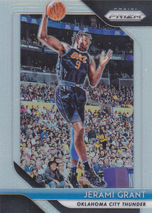 NBA球星卡panini1819Prizm银折#89杰拉米-格兰特