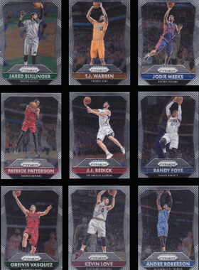 NBA帕尼尼球星卡Prizm1516普卡凑套No126-No150