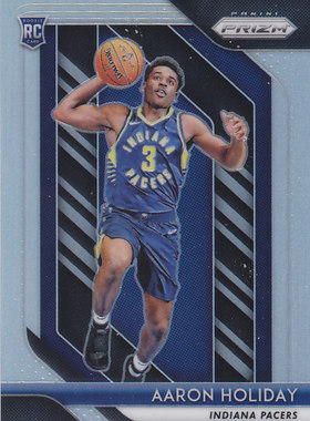 NBA球星卡panini1819Prizm新秀银折#114阿隆霍乐迪
