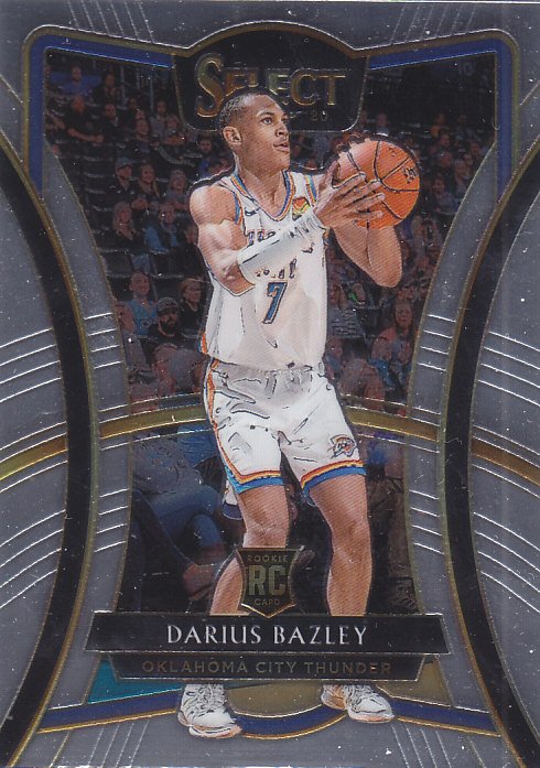 NBA球星卡1920Select二级普卡新秀RC凑套#116达柳斯贝兹利