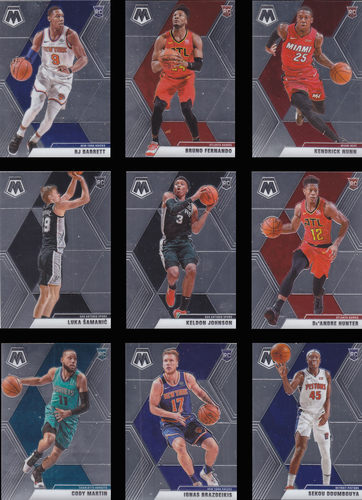 NBA帕尼尼球星卡1920Mosaic普卡新秀Base马赛克凑套No227-250