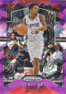 NBA球星卡帕尼尼1920Prizm紫碎冰149编凑套 威廉姆斯 126路易斯