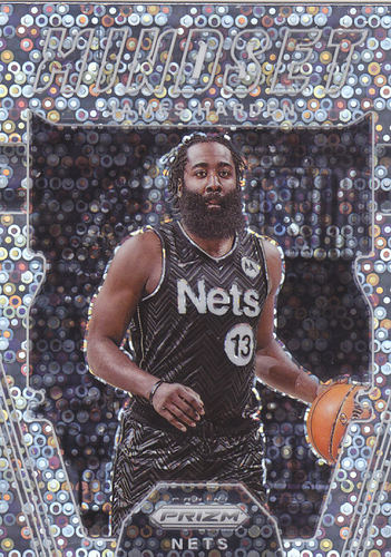 NBA球星卡Prizm2122特卡Mindset泡泡折凑套#5詹姆斯哈登