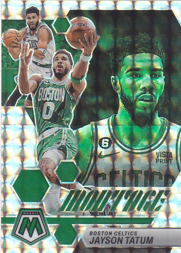 NBA球星卡2223Mosaic蒙太奇Montage特卡马赛克凑套#18塔图姆