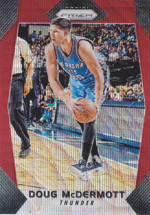 NBA帕尼尼球星卡Prizm1718普卡红波纹凑套 迈克德莫特 265道格