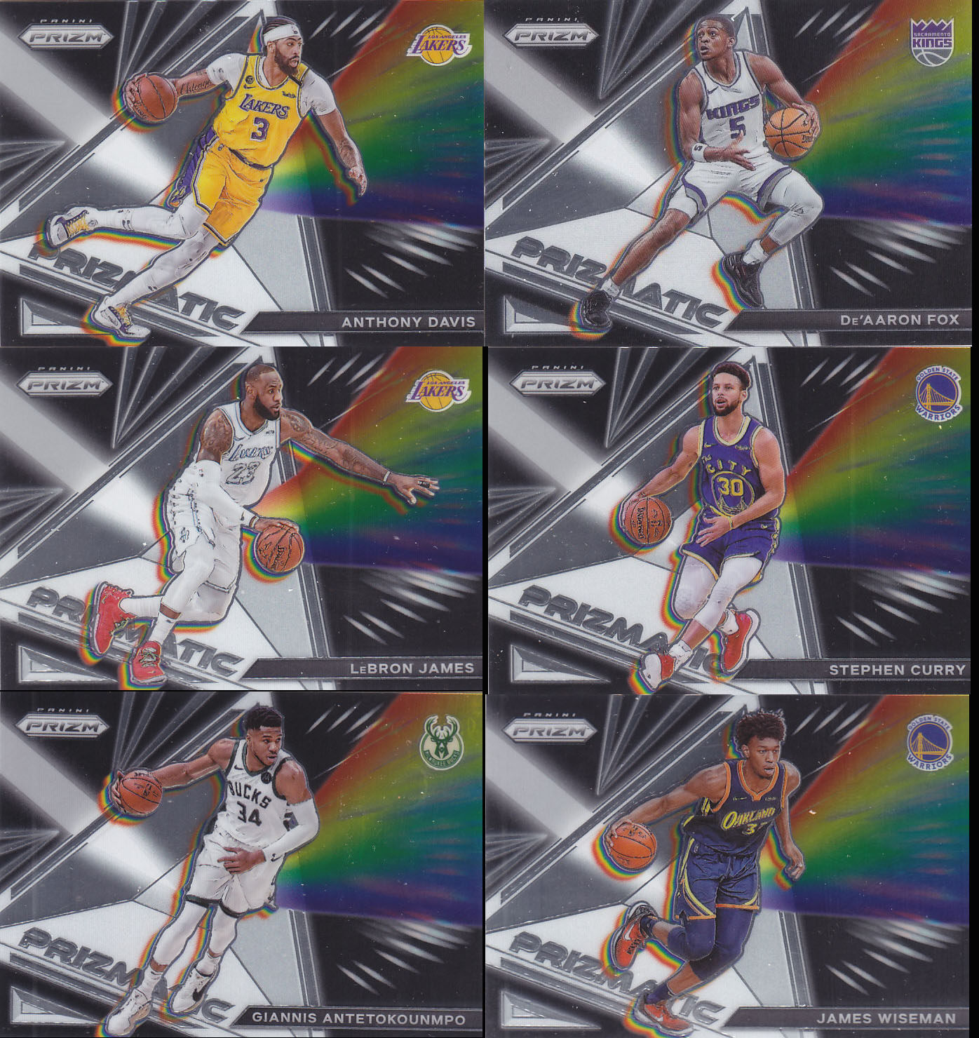 nba球星卡帕尼尼欧文锡安