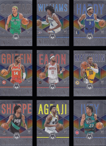 NBA球星卡2223Mosaic新秀介绍特卡马赛克凑套