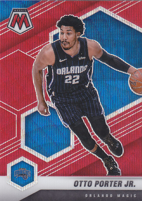 NBA球星卡2021马赛克红波纹折射凑套#73奥托波特