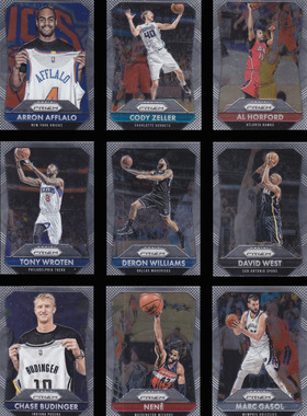 NBA帕尼尼球星卡Prizm1516普卡凑套No26-No50