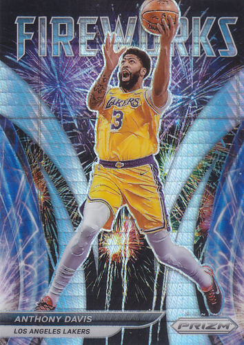 NBA球星卡Prizm2122特卡Fireworks凑套Hyper折#16安东尼戴维斯