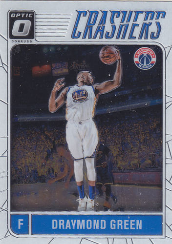 NBA球星卡帕尼尼1617Optic特卡Crashers凑套#13追梦格林