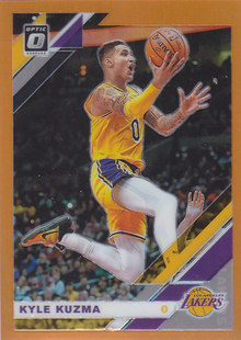 80凯尔库兹马 NBA球星卡帕尼尼1920橙折射199编Optic凑套