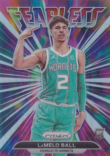 NBA球星卡Prizm2122特卡银折Fearless凑套#11三球