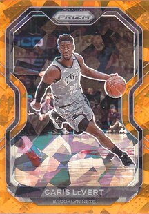 NBA球星卡帕尼尼2021Prizm橙碎冰折凑套#162勒维尔