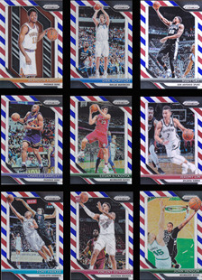 NBA球星卡1819Prizm普卡三色折射凑套No1-25 迪亚洛林书豪巴克利