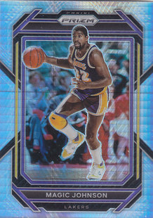 NBA球星卡2223Prizm普卡Hyper折凑套#276魔术师约翰逊