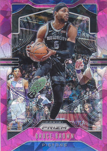 NBA球星卡帕尼尼1920Prizm粉碎冰折射彩虹凑套 布朗 97布鲁斯