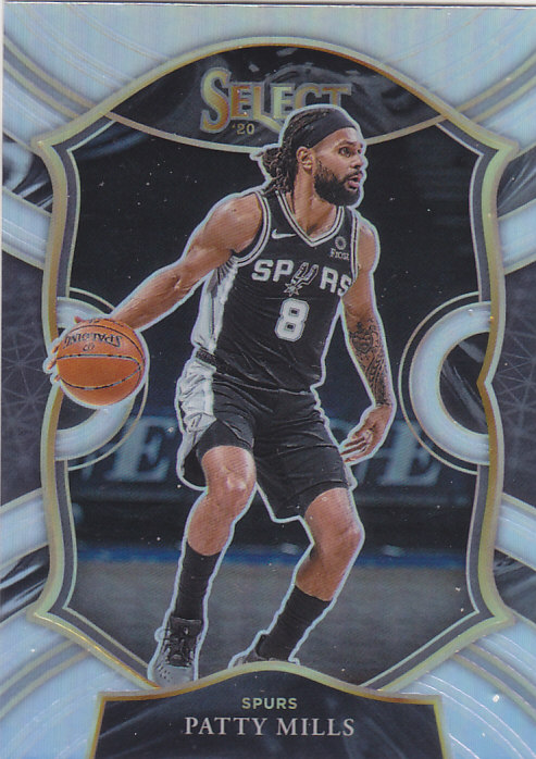 NBA球星卡2021Select普卡一级银折射凑套#48米尔斯