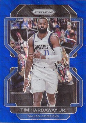 NBA球星卡2122Prizm普卡蓝波纹折凑套#70蒂姆哈达威