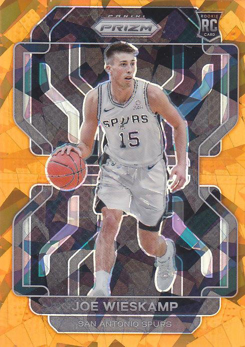 NBA球星卡2122Prizm橙碎冰新秀凑套#322乔威斯坎普