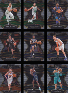 NBA球星卡1920Select一级普卡新秀RC凑套No41-No100波尔墩布亚