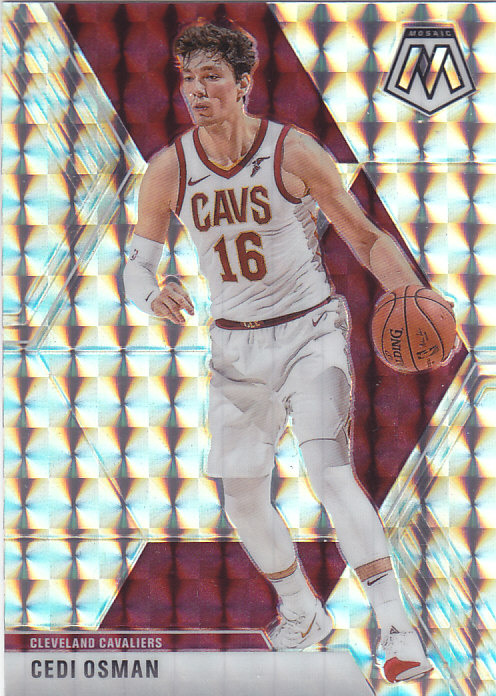 NBA球星卡1920Mosaic普卡马赛克格子折射凑套#177奥斯曼