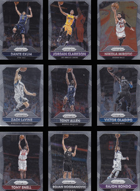 NBA帕尼尼球星卡Prizm1516普卡凑套No201-No220