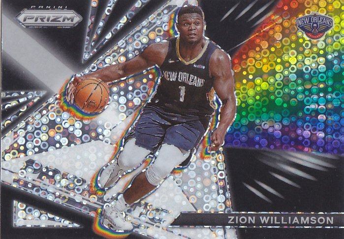 NBA球星卡Prizm2122棱镜特卡Prizmatic凑套泡泡折#5锡安