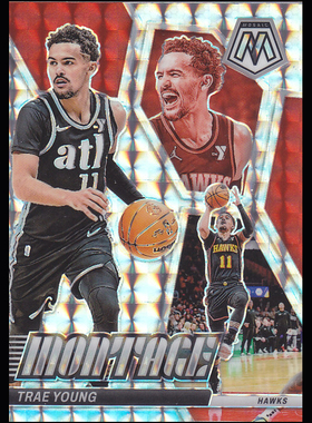 NBA球星卡2324Mosaic特卡Montage马赛克格子折凑套#9特雷杨