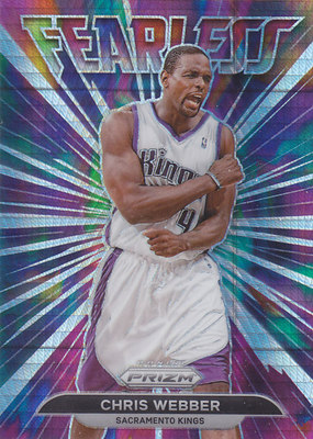NBA球星卡Prizm2122特卡Hyper折Fearless凑套#16韦伯
