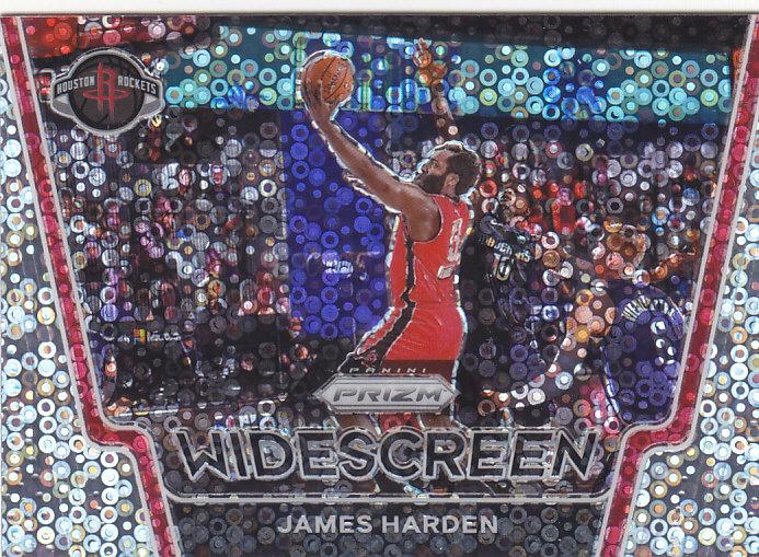 NBA球星卡帕尼尼2021Prizm宽屏特卡泡泡折凑套#8詹姆斯哈登
