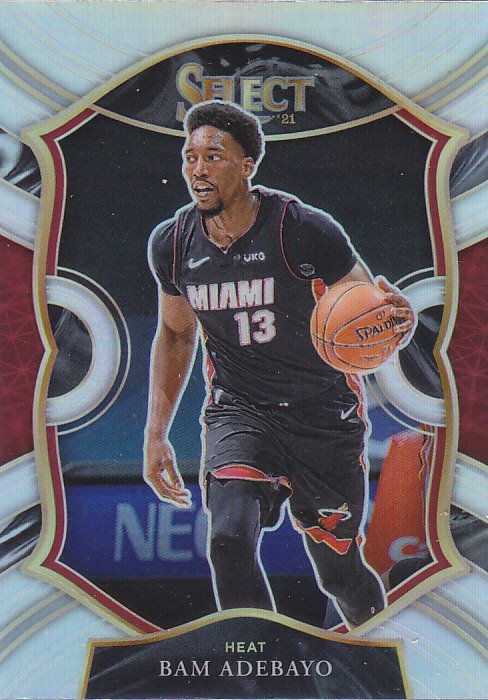 NBA球星卡2021Select普卡一级银折射凑套#8阿德巴约