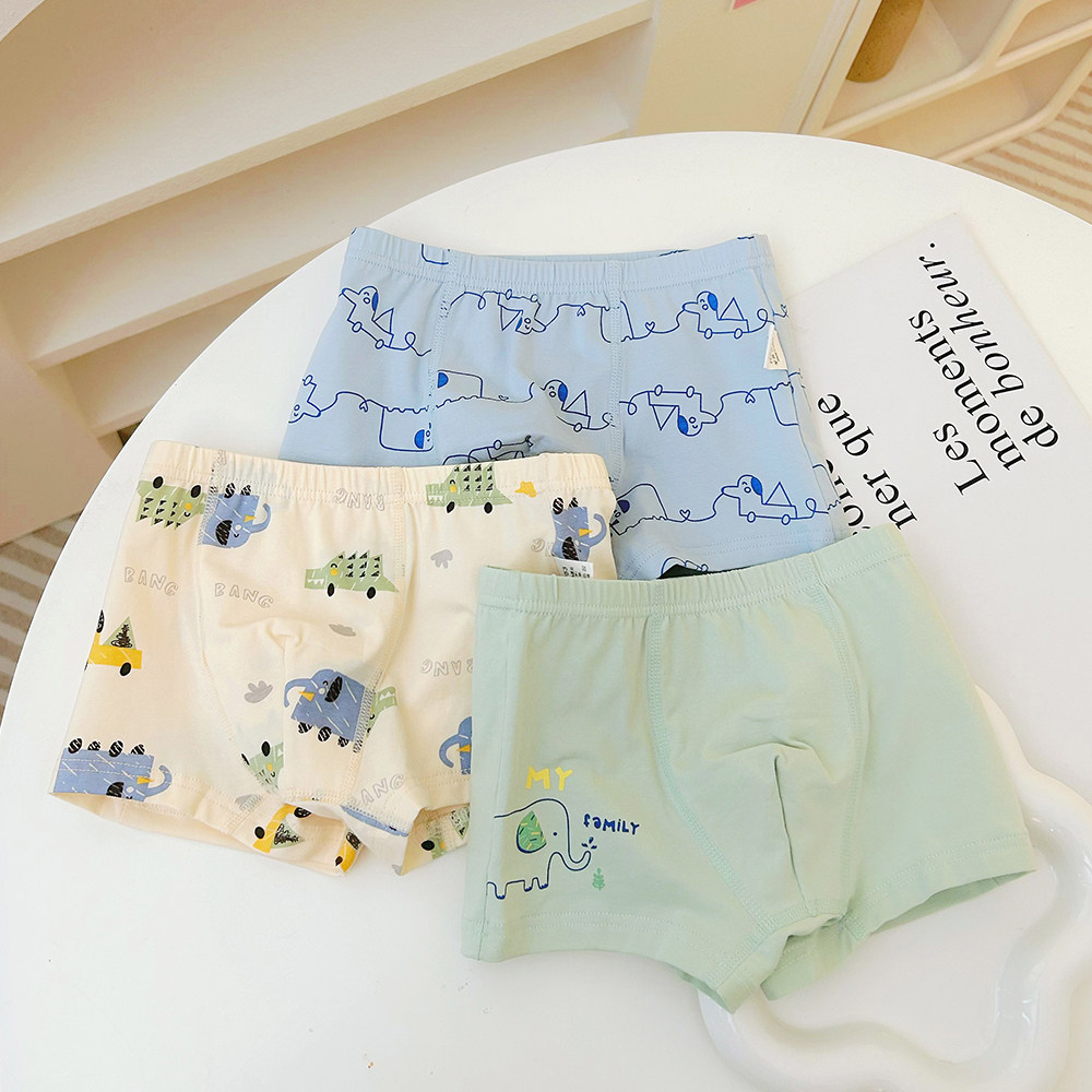 儿童内裤男童纯棉宝宝婴幼儿男孩小童四角平角小孩中大童透气短裤,童装/婴儿装/亲子装,内裤,淘宝优惠券,粉丝福利购,淘宝优惠卷