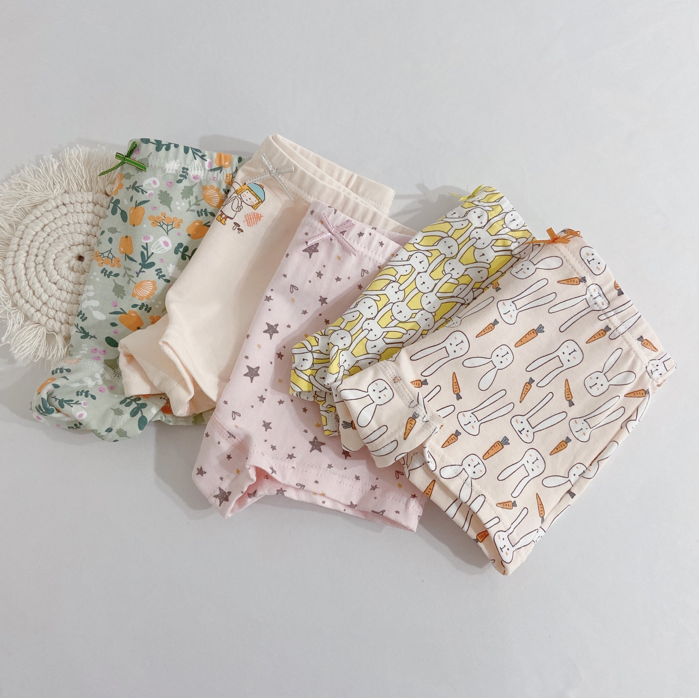 儿童内裤女a类纯棉女童宝宝平角短裤小中大童不夹pp女孩四角底裤,童装/婴儿装/亲子装,内裤,淘宝优惠券,粉丝福利购,淘宝优惠卷