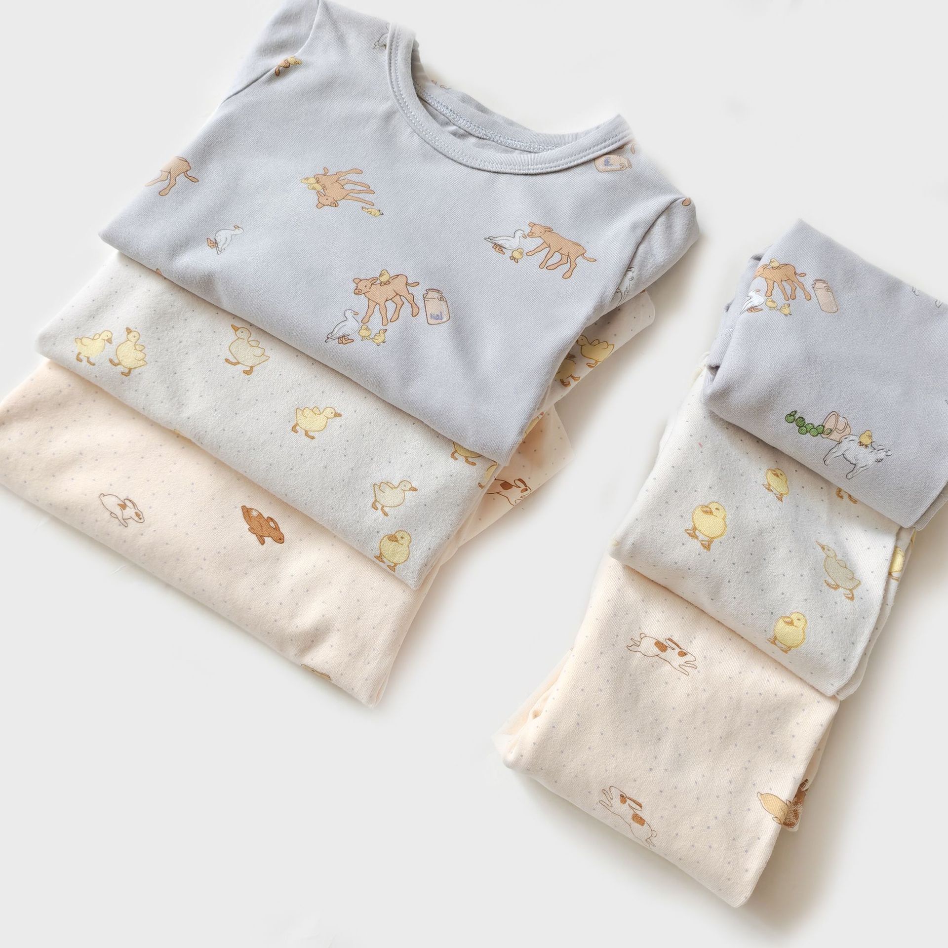 丹麦儿童家居服磨毛纯棉