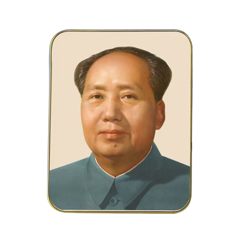毛主席画像玄关柜摆台办公室书房桌面摆件定制毛泽东伟人头像