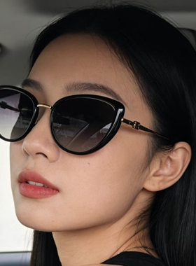 猫眼尼龙偏光防紫外线太阳镜女