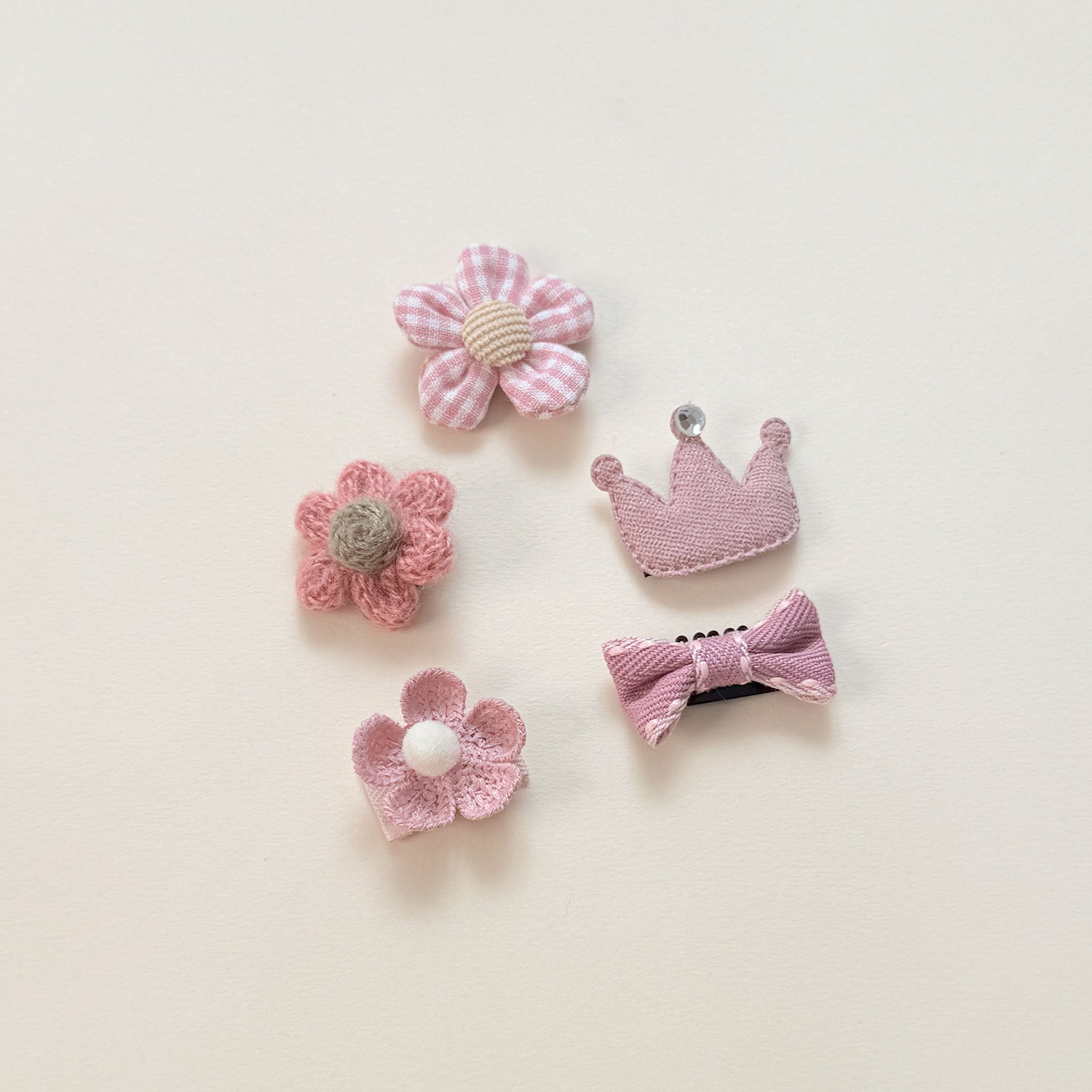 婴幼儿汗毛夹胎毛夹子不伤发女宝宝发夹发量少可爱蝴蝶结发饰头饰