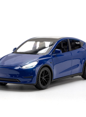 【OK905】（亚克力盒）仿真1比32特斯Model Y合金汽车模型摆件儿